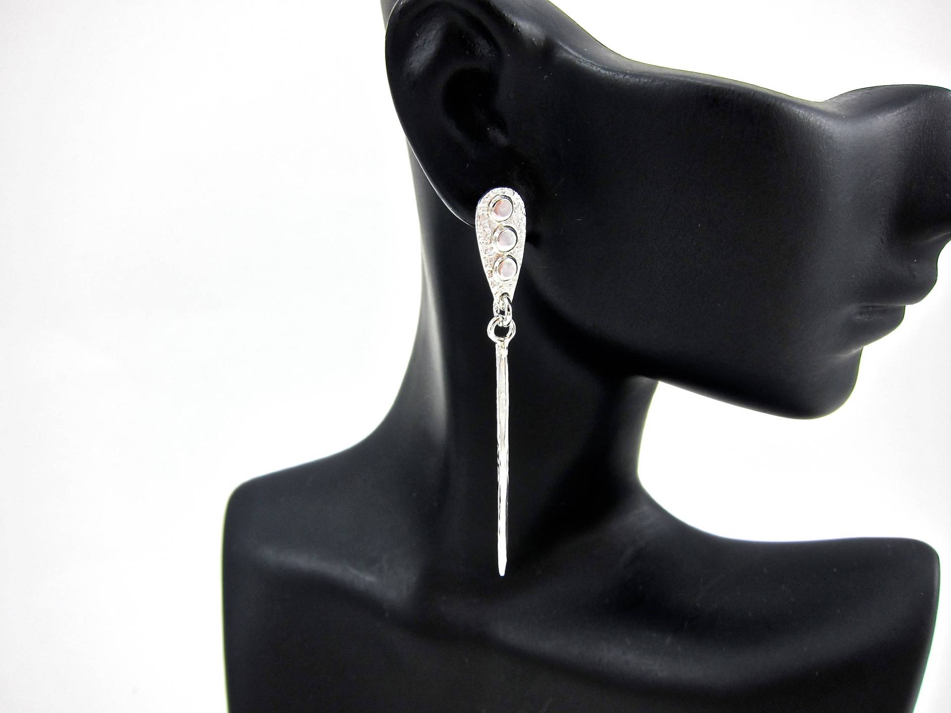 925 Silber Ohrstecker, Ohrringe, Gehämmerte Ohrringe 925 Silber Ohrstecker, Ohrringe, Gehämmerte Ohrringe von aatelierandrea