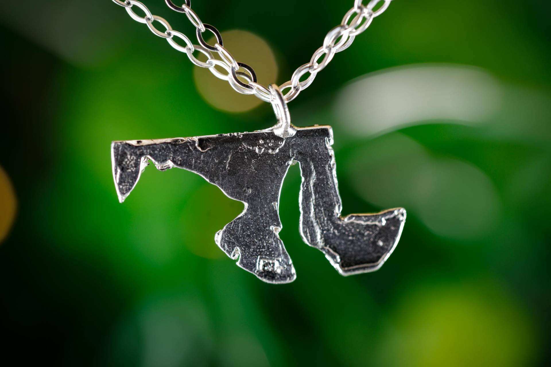Zustand Von Maryland Sterlingsilber-Halskette von abbyjoyjewelry
