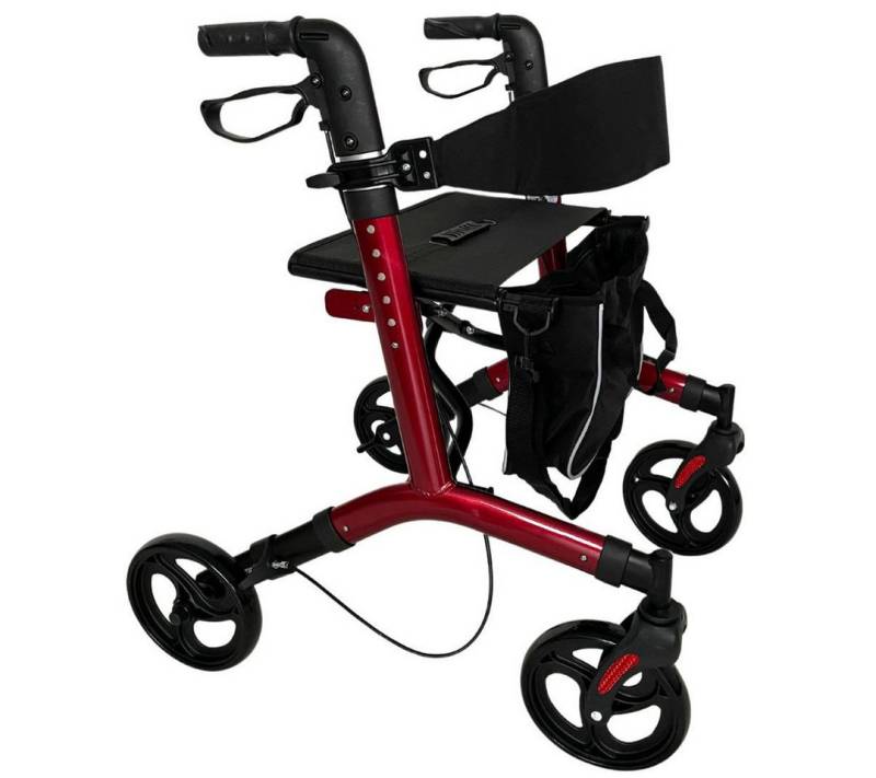abc HOME Rollator Leichtgewicht 7,3kg Alu, Ankipphilfe, klappbar, bis 130 kg abc HOME Rollator Leichtgewicht 7,3kg Alu, Ankipphilfe, klappbar, bis 130 kg von abc HOME