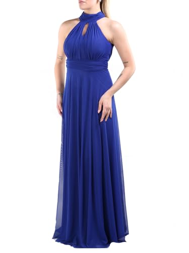 ABİYENİALL Besondere Anlässe Damenkleid: Elegantes Abendkleid mit Halter | Ausschnitt vielfältigen Farboptionen perfekt für Hochzeiten Bälle (das Kleid hat eine Enge Passform) von ABİYENİALL