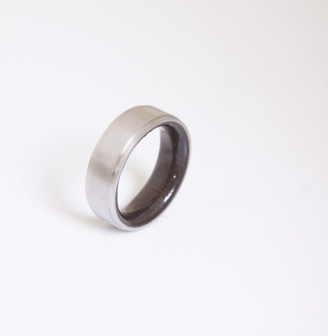 Holzring Titan Ring Mann Herren Holz Ehering Holzring Alternative von aboutjewelry