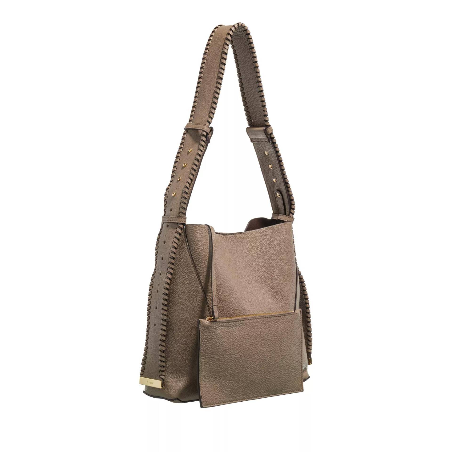 Abro Crossbody Bags - Umhängetasche M - Gr. unisize - in Taupe - für Damen von abro