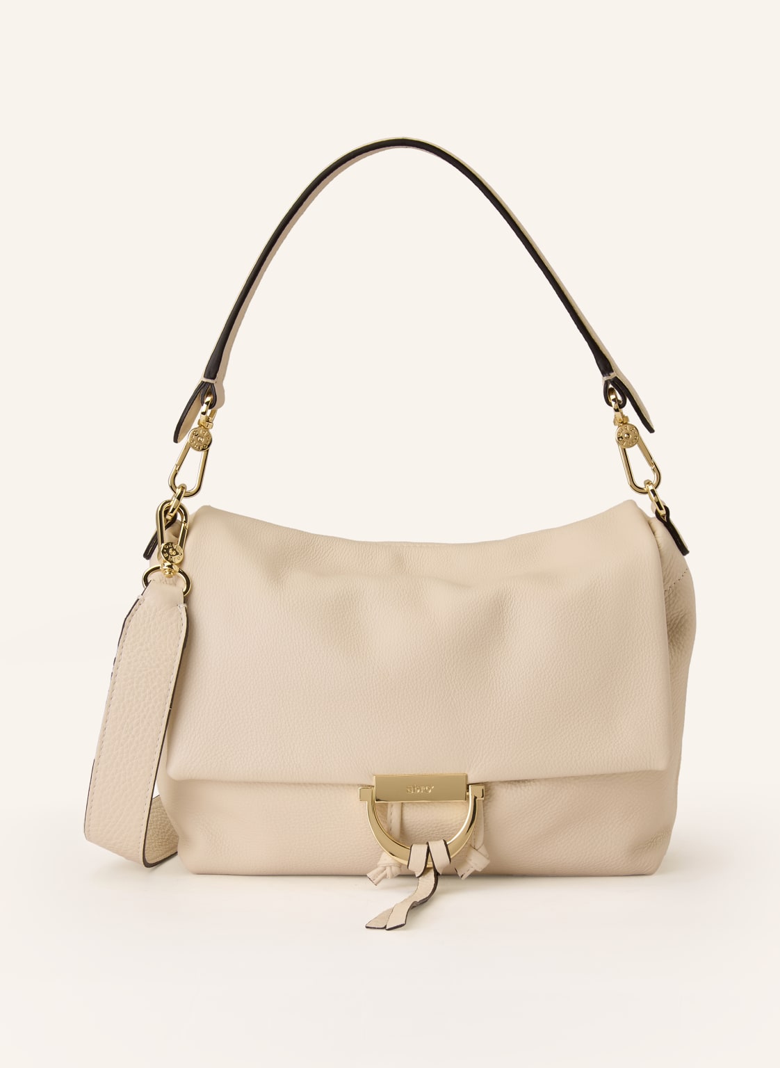 Abro Handtasche Delia Temi Medium beige von abro