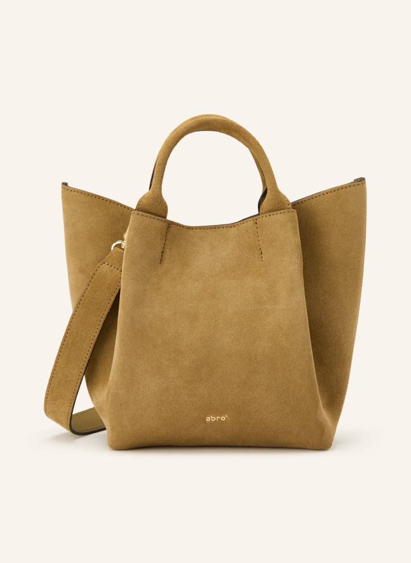 Abro Handtasche Essential Mit Pouch gruen von abro