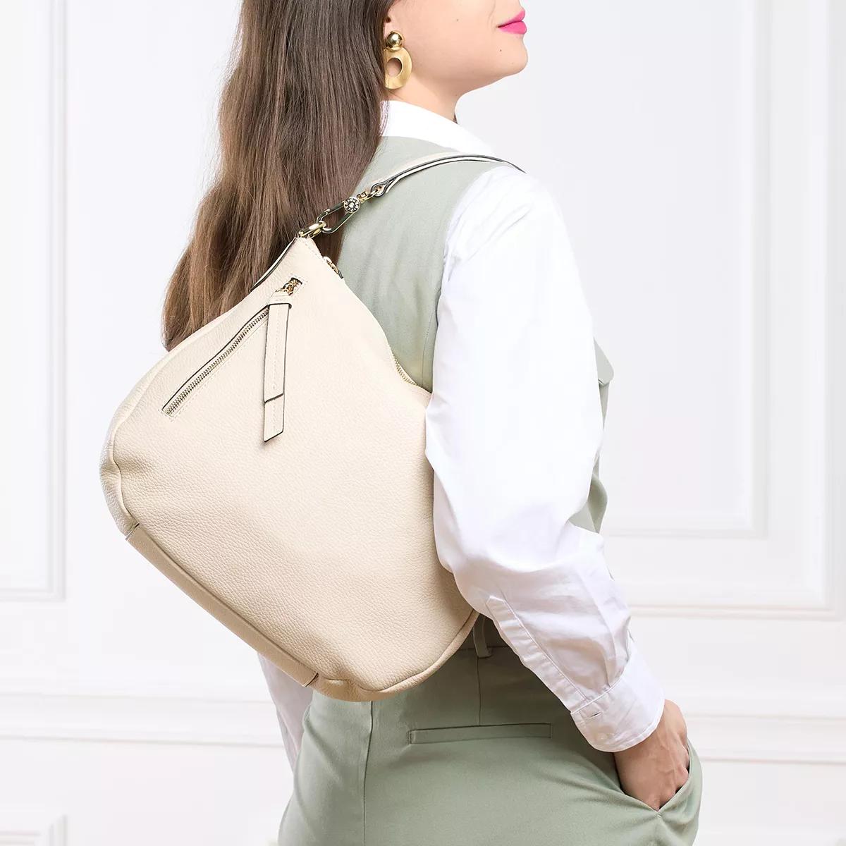 Abro Hobo Bag - Beutel Juna - Gr. unisize - in Creme - für Damen von abro