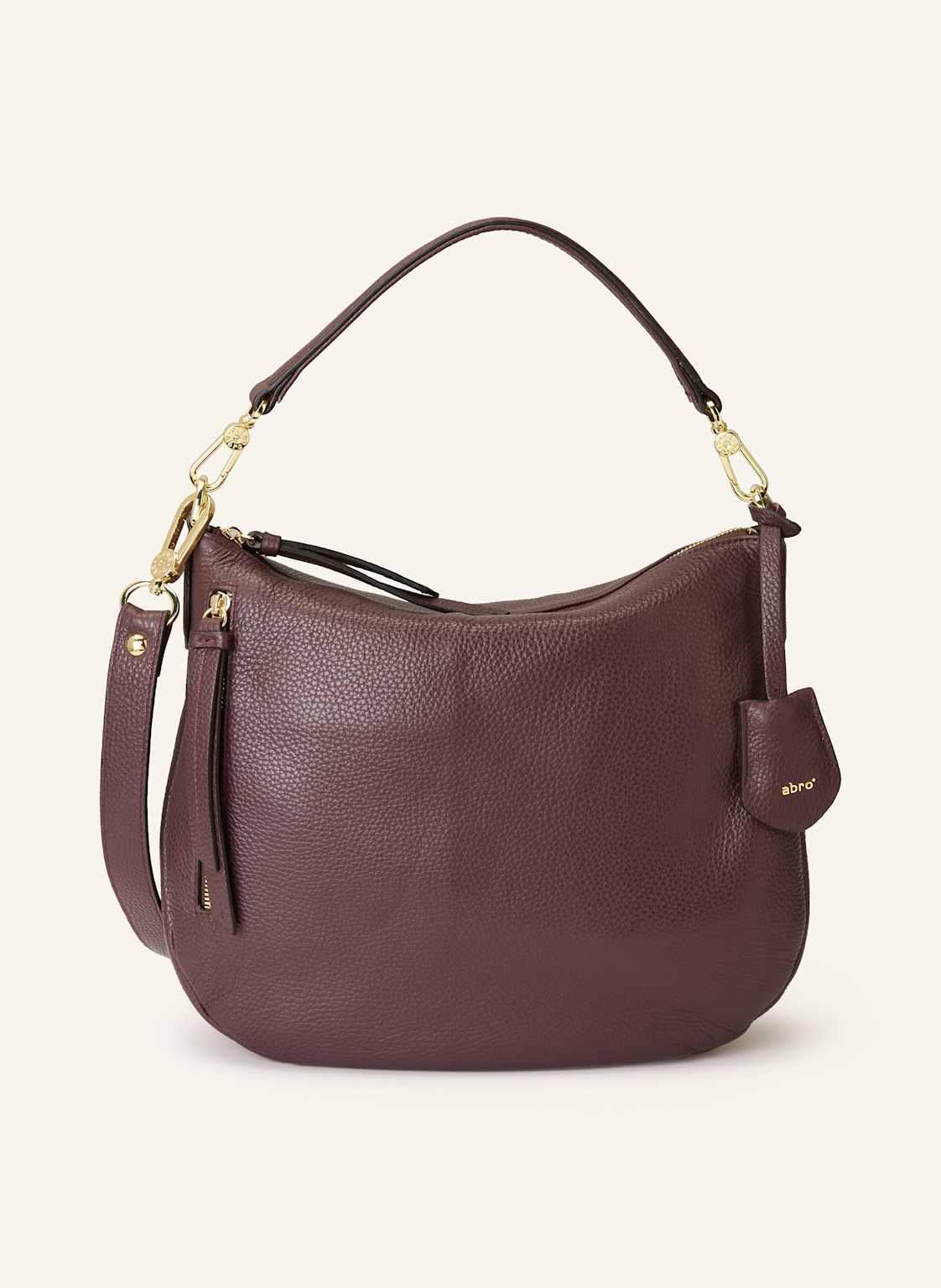 Abro Hobo-Bag Juna Small rot von abro