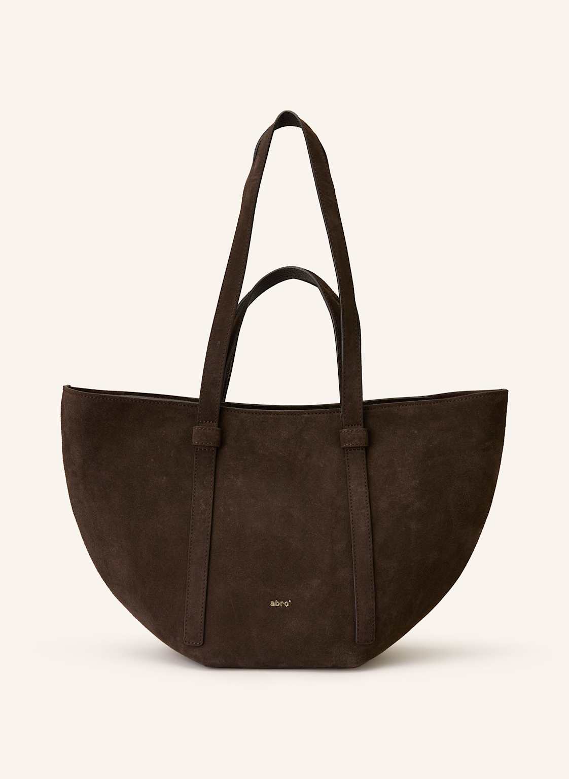 Abro Shopper Cosmo Medium Mit Pouch braun von abro