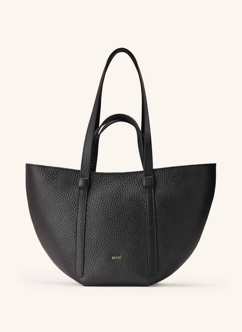 Abro Shopper Cosmo Medium Mit Pouch schwarz von abro