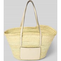 Abro Shopper mit Label-Detail Modell 'GEMMA' in Ecru, Größe 1 von abro