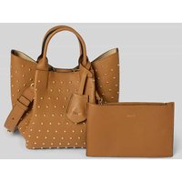 Abro Shopper mit Nieten Modell 'ESSENTIAL' in Camel, Größe 1 Abro Shopper mit Nieten Modell 'ESSENTIAL' in Camel, Größe 1 von abro