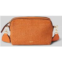 Abro Umhängetasche mit Leder-Anteil Modell 'KAIA' in Orange, Größe One Size von abro