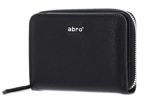 Abro Leather Dalia Wallet Black/Nickel von Abro