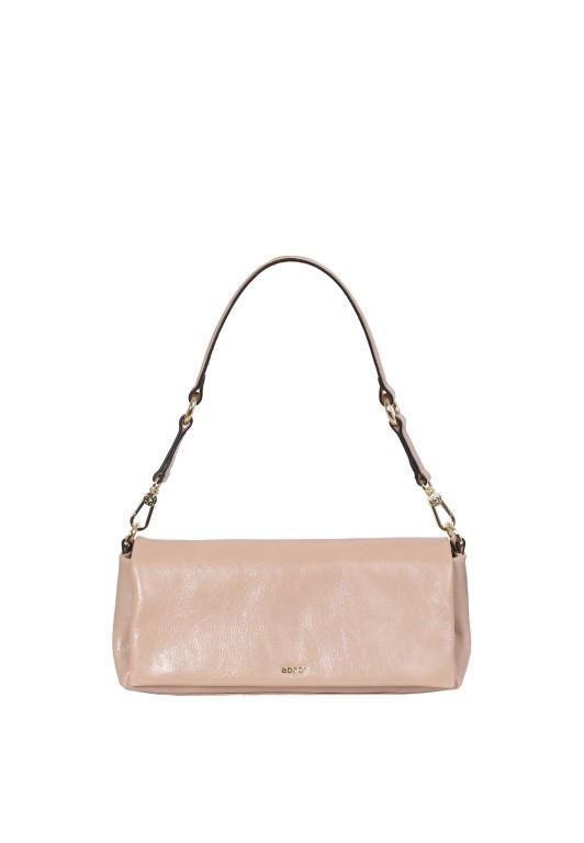 abro - Leder Alias soft Clutch Schultertasche Mila Rosa Rosa von abro