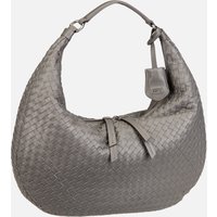 abro - Nana Piuma Weaving Zinc - Hobo Bag  , 9 l von abro