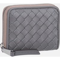 abro - Piuma Weaving Mini Wallet Zinc - Portemonnaie  , von abro