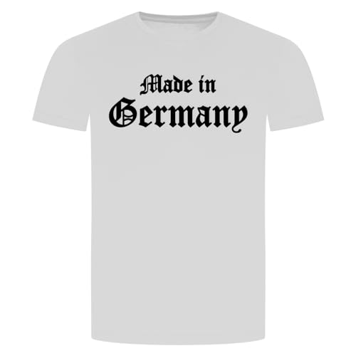 Made In Germany T-Shirt - Deutschland Demonstration Rechts Links Anti Weiß M von absenda