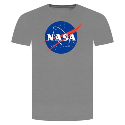 NASA Insignie Meatball T-Shirt - National Aeronautics and Space Administration Graumeliert L von absenda