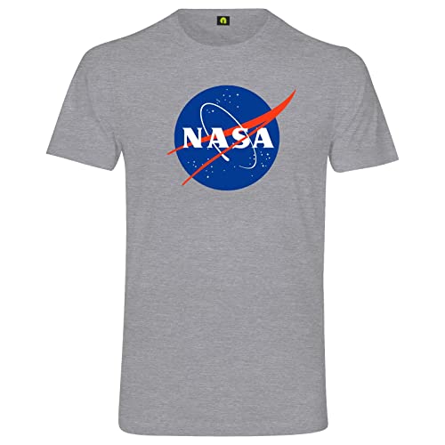 NASA Insignie Meatball T-Shirt - National Aeronautics and Space Administration Graumeliert M von absenda