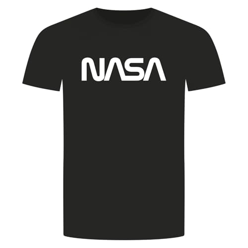 NASA Logotype The Worm T-Shirt - National Aeronautics and Space Administration Schwarz M von absenda