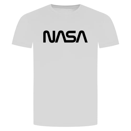 NASA Logotype The Worm T-Shirt - National Aeronautics and Space Administration Weiss XL von absenda