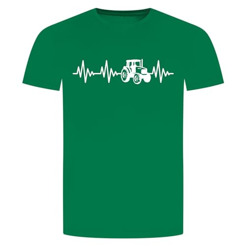 Herzschlag Traktor T-Shirt - EKG Trecker Landwirt Schlepper Mähdrescher Bauer Grün XL Herzschlag Traktor T-Shirt - EKG Trecker Landwirt Schlepper Mähdrescher Bauer Grün XL von absenda