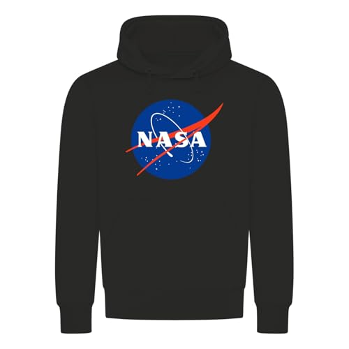 absenda NASA Insignie Meatball Kapuzenpullover - National Aeronautics and Space Administration Schwarz S von absenda