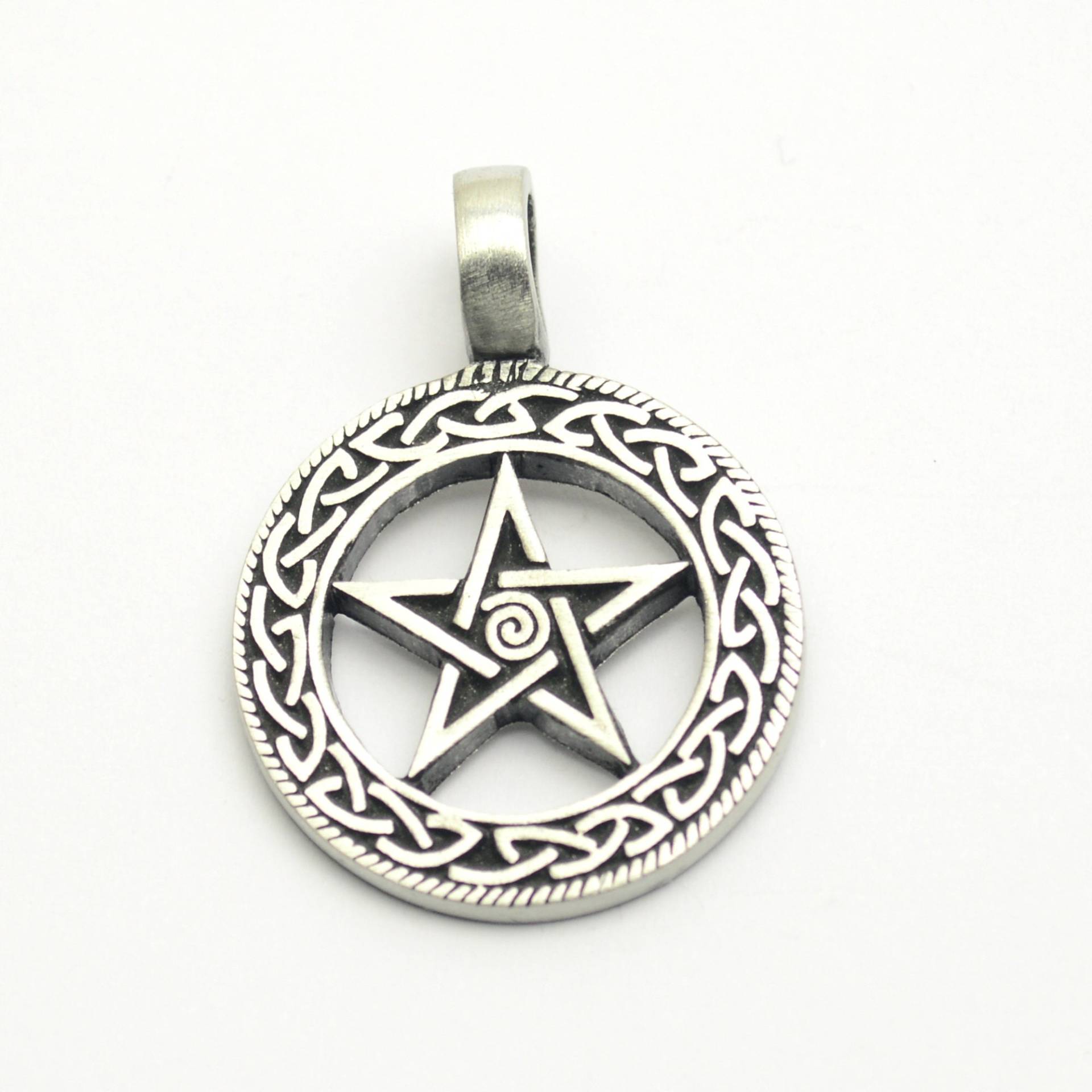 Pentagramm Anhänger Aus Zinn von abverkaufSoldout
