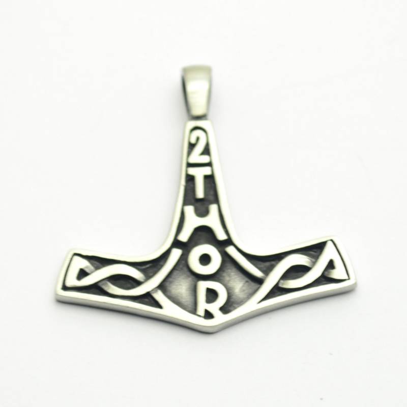 Thors Hammer Anhänger Thorhammer Aus Zinn von abverkaufSoldout