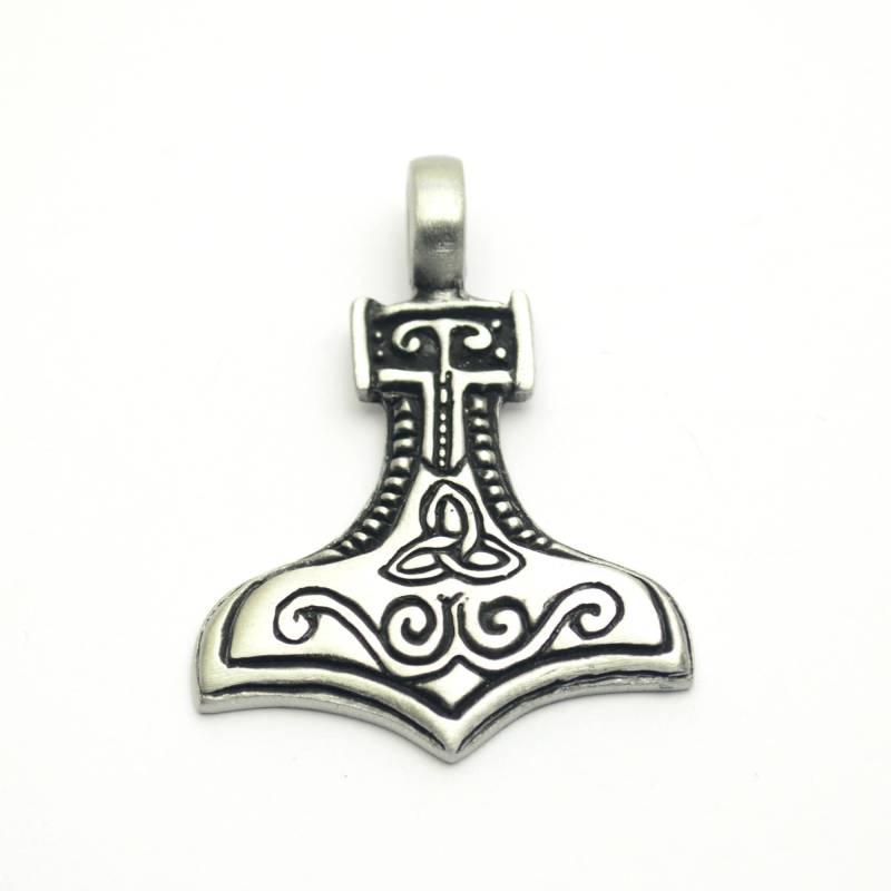 Thors Hammer Triskel Anhänger Thorhammer Aus Zinn von abverkaufSoldout