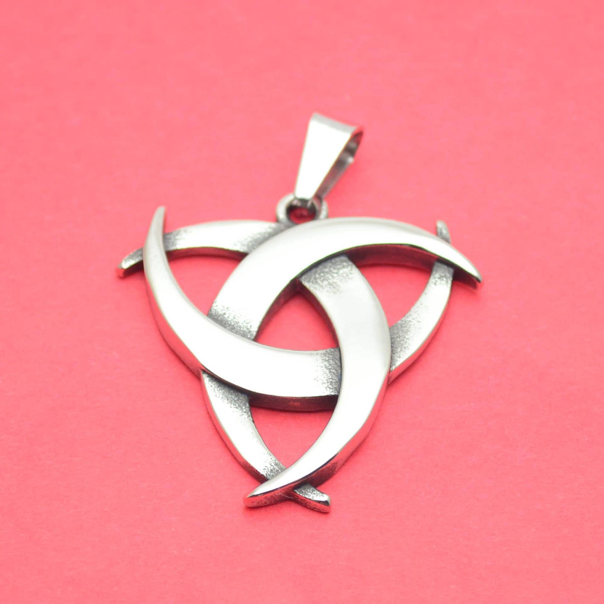 Valknut Anhänger Edelstahl Wotansknoten Wikinger Viking von abverkaufSoldout