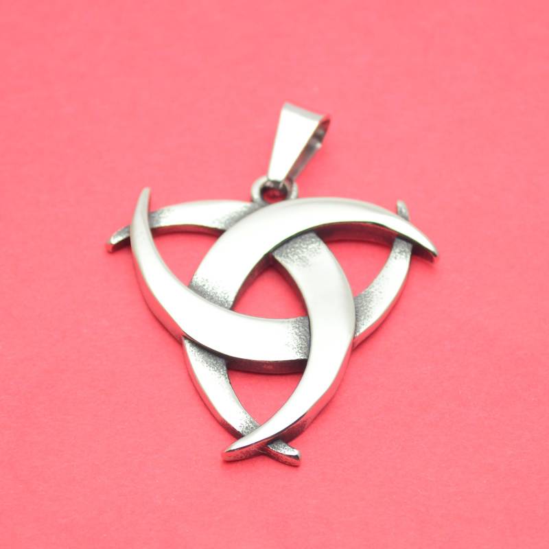 Valknut Anhänger Edelstahl Wotansknoten Wikinger Viking von abverkaufSoldout