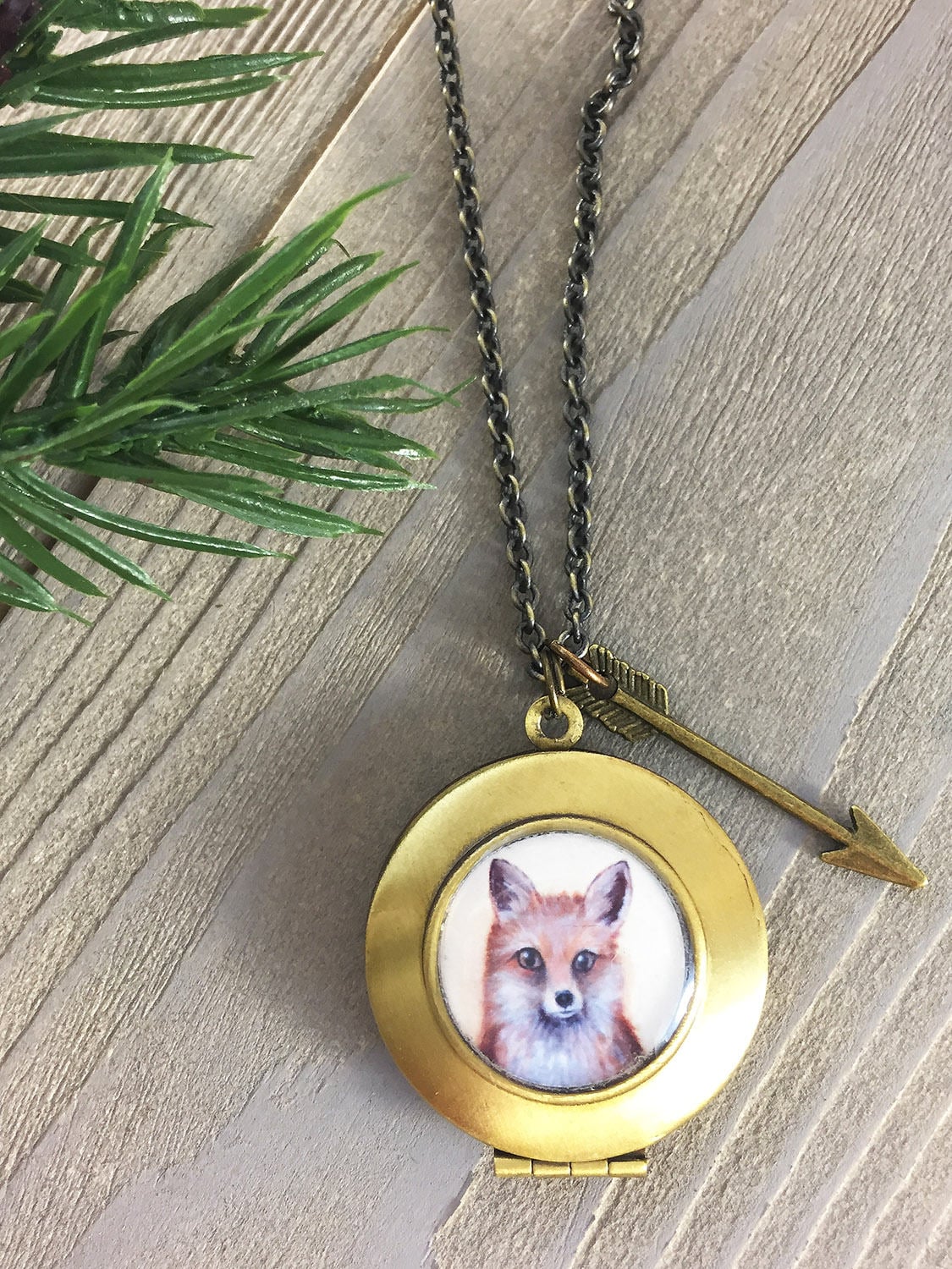 Fuchs Halskette Medaillon - Süßer Anhänger Geschenk Für Sie Schmuck Liebhaber Geist-Tier Fuchs Halskette Medaillon - Süßer Anhänger Geschenk Für Sie Schmuck Liebhaber Geist-Tier von acageybee