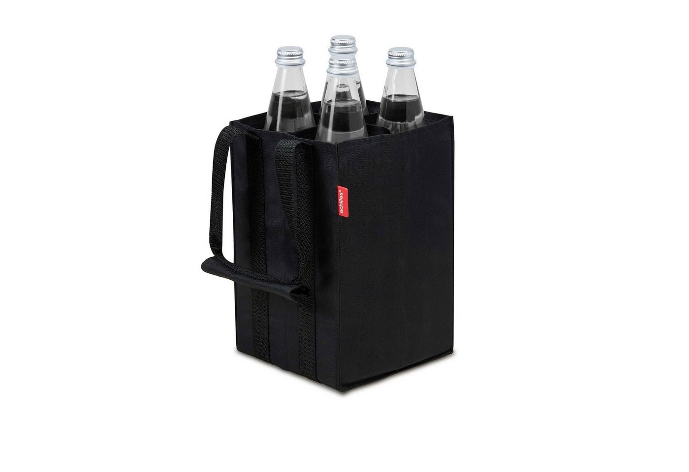achilles Flaschenkorb Flaschenkorb 4er Bottle-Bag, Flaschentasche für 4 x 1,5 Liter Flaschen von achilles