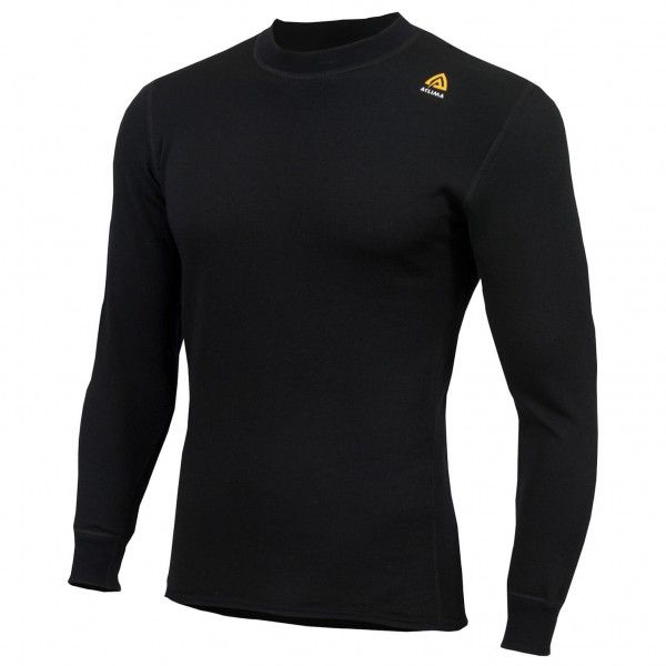 Aclima - HW Crew Neck - Merinounterwäsche Gr 3XL schwarz von aclima