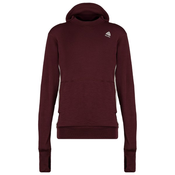 Aclima - Kid's Warmwool Hoodsweater - Merinohoodie Gr 140 rot von aclima