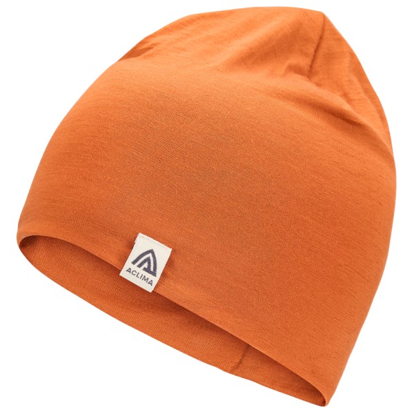 Aclima - LightWool 140 Relaxed Beanie - Mütze Gr One Size orange Aclima - LightWool 140 Relaxed Beanie - Mütze Gr One Size orange von aclima