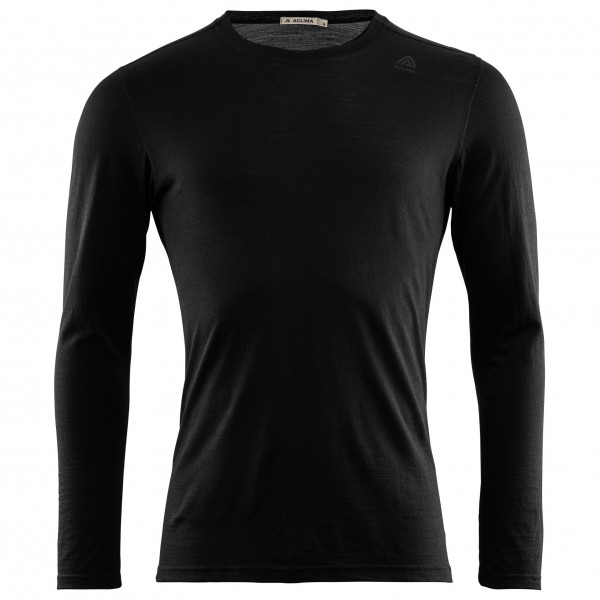 Aclima - Lightwool Undershirt Long - Merinounterwäsche Gr XXL schwarz von aclima