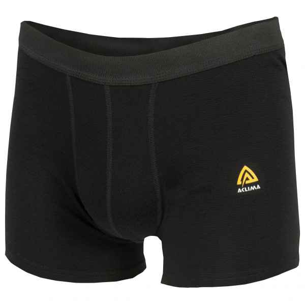 Aclima - WW Boxer Shorts - Merinounterwäsche Gr XL schwarz von aclima