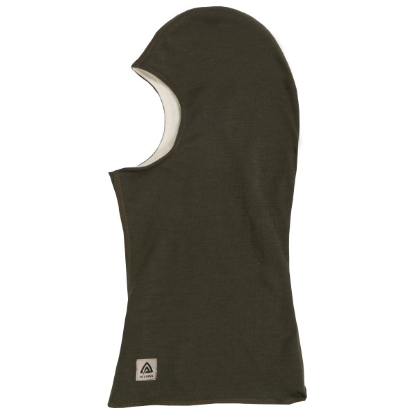 Aclima - WarmWool Balaclava 2-layer - Sturmhaube Gr One Size oliv von aclima