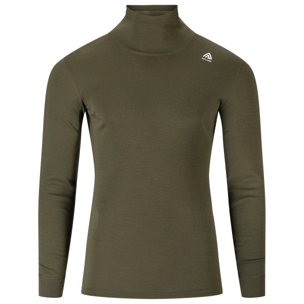 Aclima - WarmWool Roll Neck - Merinounterwäsche Gr XL braun von aclima