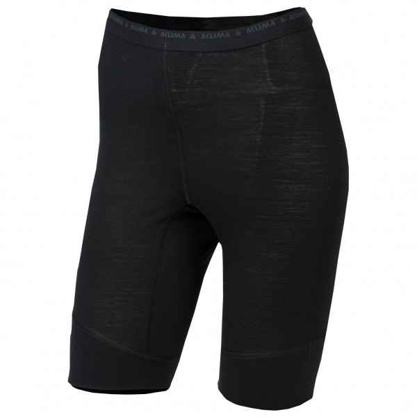 Aclima - Women's LW Long Shorts - Unterhose Gr M;S schwarz von aclima
