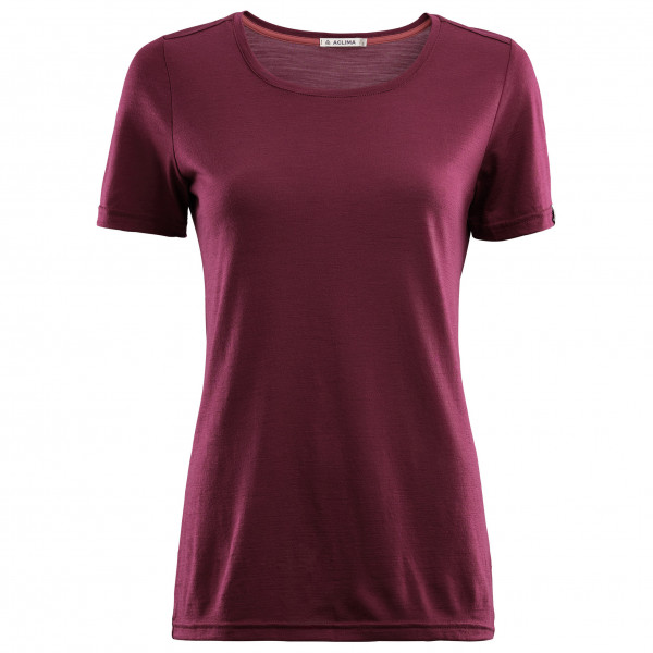 Aclima - Women's LightWool - T-Shirt Gr S rot Aclima - Women's LightWool - T-Shirt Gr S rot von aclima