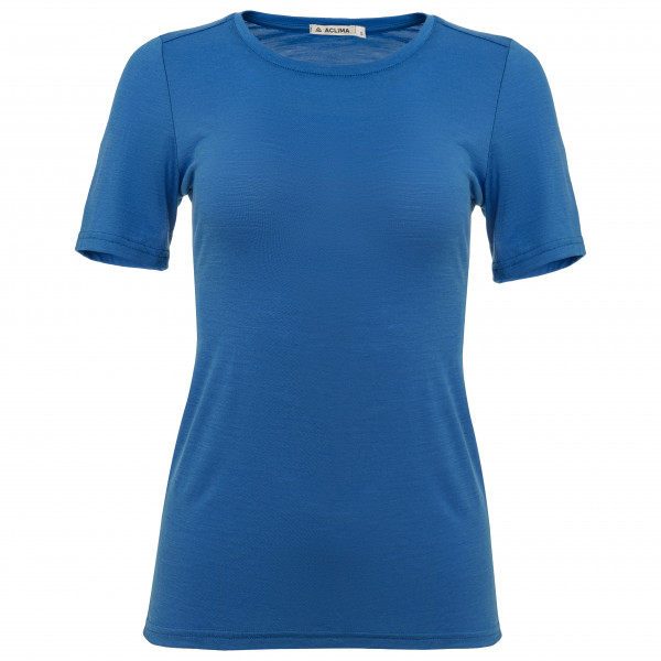 Aclima - Women's LightWool - T-Shirt Gr XL blau von aclima
