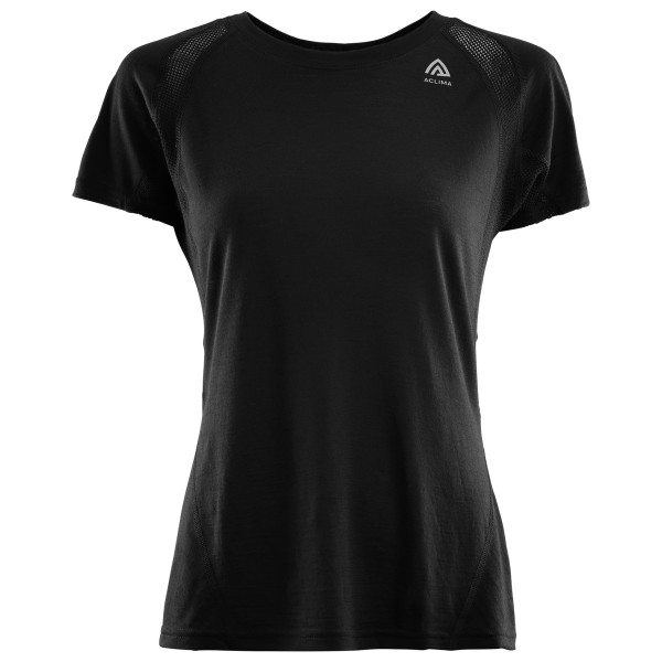 Aclima - Women's Lightwool Sports T-Shirt - Merinounterwäsche Gr S schwarz von aclima