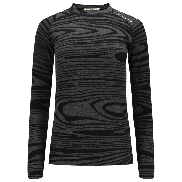 Aclima - Women's WW Crew Neck - Merinounterwäsche Gr L schwarz von aclima