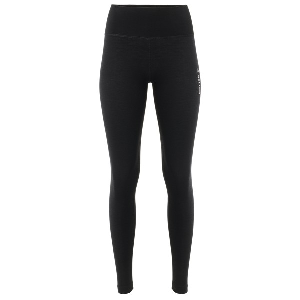 Aclima - Women's Warmwool Longs High Waist - Leggings Gr XL schwarz von aclima