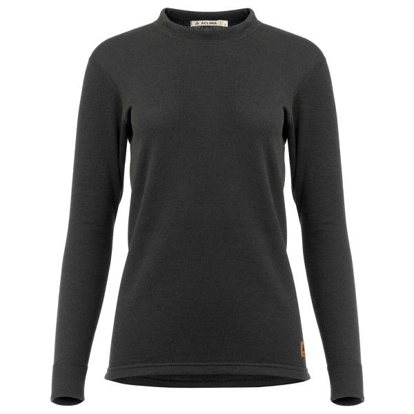 Aclima - Women's Woolterry Crew Neck - Pullover Gr S schwarz von aclima