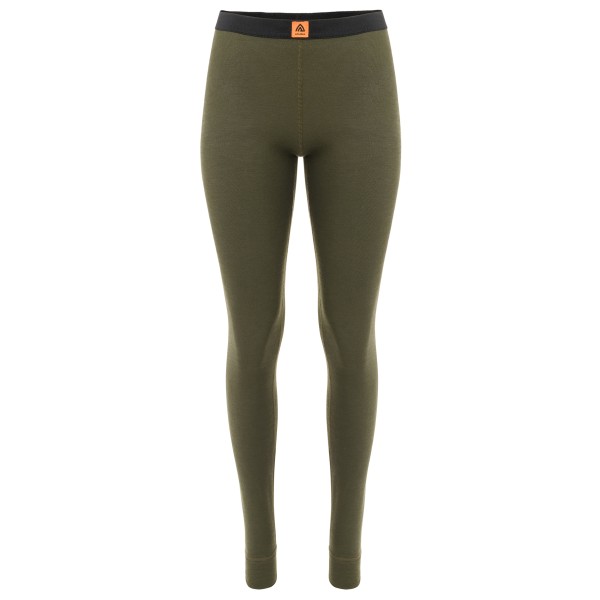 Aclima - Women's Woolterry Longs - Merinounterwäsche Gr L oliv von aclima