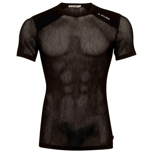 Aclima - WoolNet Light T-Shirt - Merinounterwäsche Gr XL schwarz Aclima - WoolNet Light T-Shirt - Merinounterwäsche Gr XL schwarz von aclima