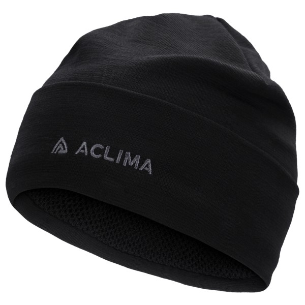 Aclima - WoolNet Original Beanie - Mütze Gr One Size schwarz von aclima
